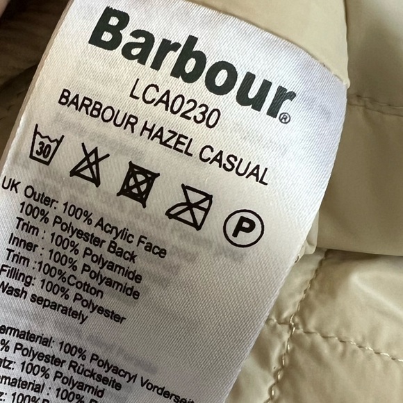 Barbour by Alexa Chung Hazel Faux Shearling Fleece Jacket NWT US6 - Picture 14 of 14